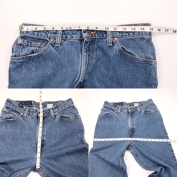 Vintage Levi’s 512 High Waist Slim Fit Tapered Leg - Picture 14 of 16